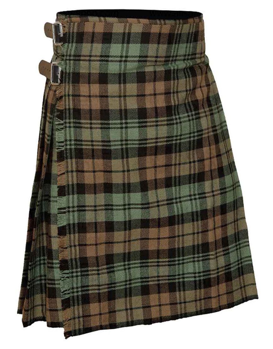 Black Watch Weathered Tartan Kilt