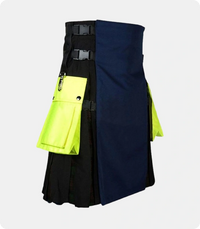 Gray-And-Black-Hybrid-Utility-Kilt