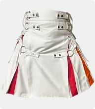 White-Rainbow-Utility-Hybrid-Kilt-with-Nylon-Straps