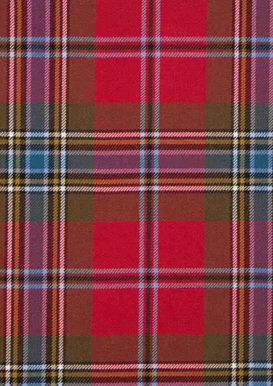 Custom Made Maclean Of Duart Weathered Tartan Fabric