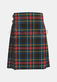 Black Stewart Tartan Kilt