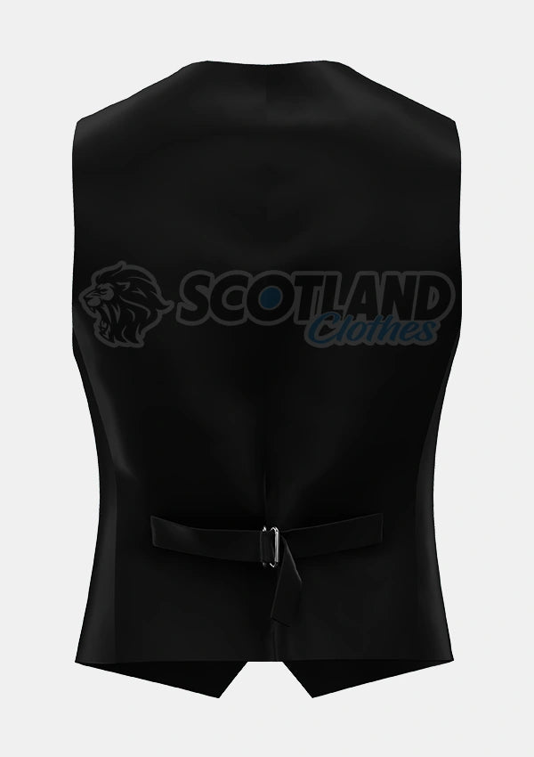 Custom Made Maclain of lochbuie hunting tartan Waistcoat