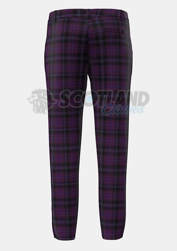 Purple Tartan Pant