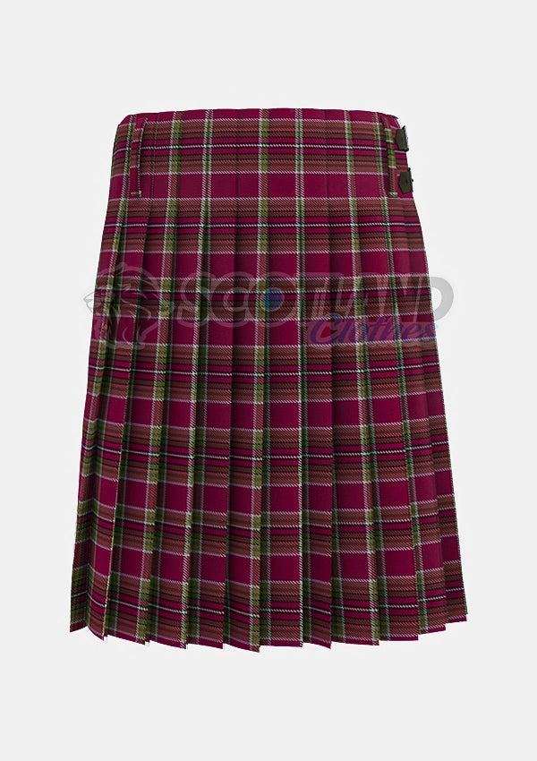 Gardner, Lynne Michele Tartan Kilt Back