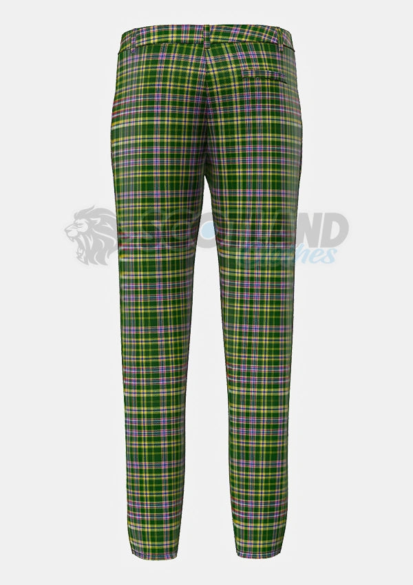 Henry Tartan Trouser Back