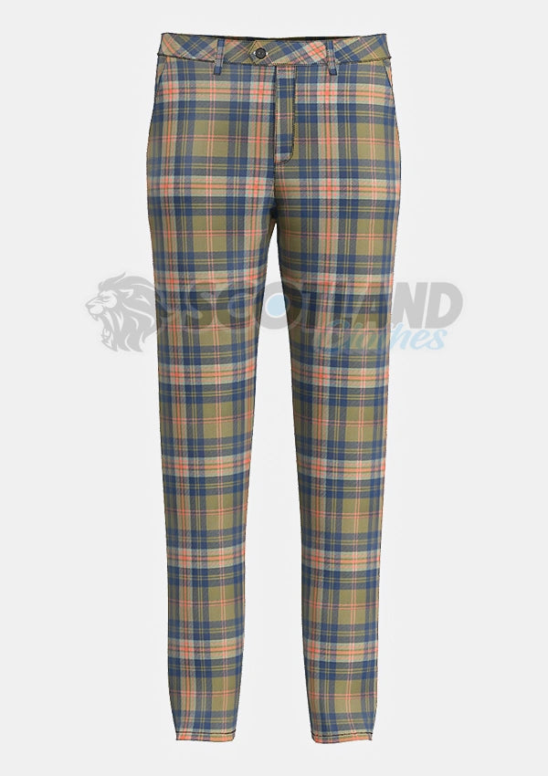 King Charles  Tartan Trouser