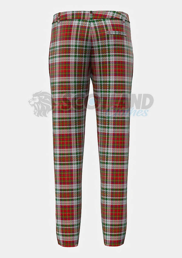MacAlister Dress Tartan Trouser Back