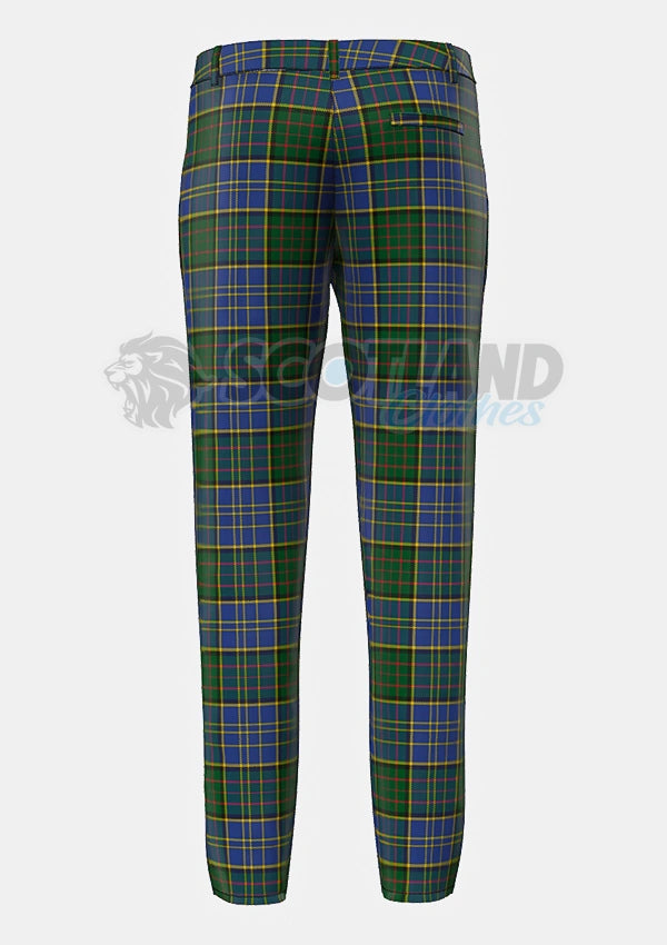 MacMillan Hunting Tartan Trouser Back