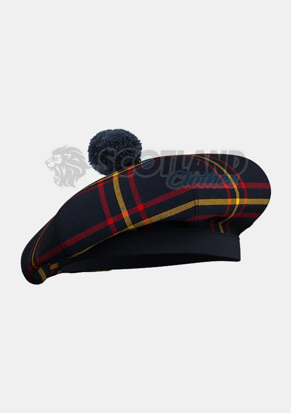 Maclain of Lochbuie Hunting Tartan Tam O' Shanter Hat