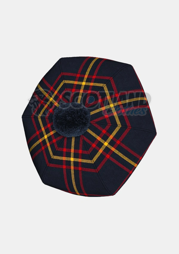 Maclain of Lochbuie Hunting Tartan Tam O' Shanter Hat