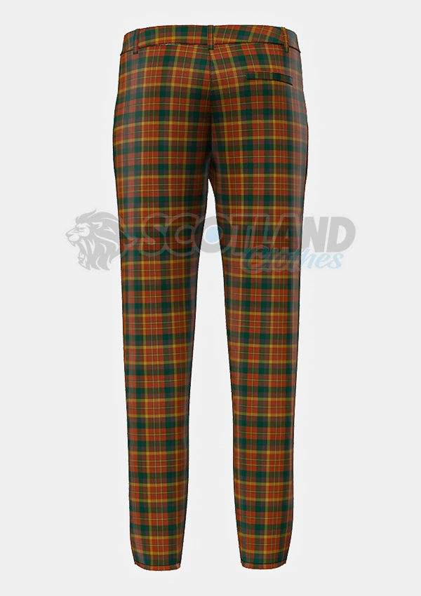 Monaghan, County Tartan Trouser Back