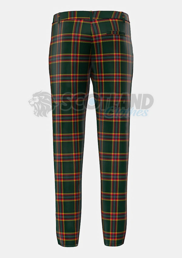 Moran Family Ubique Tartan Trouser Back