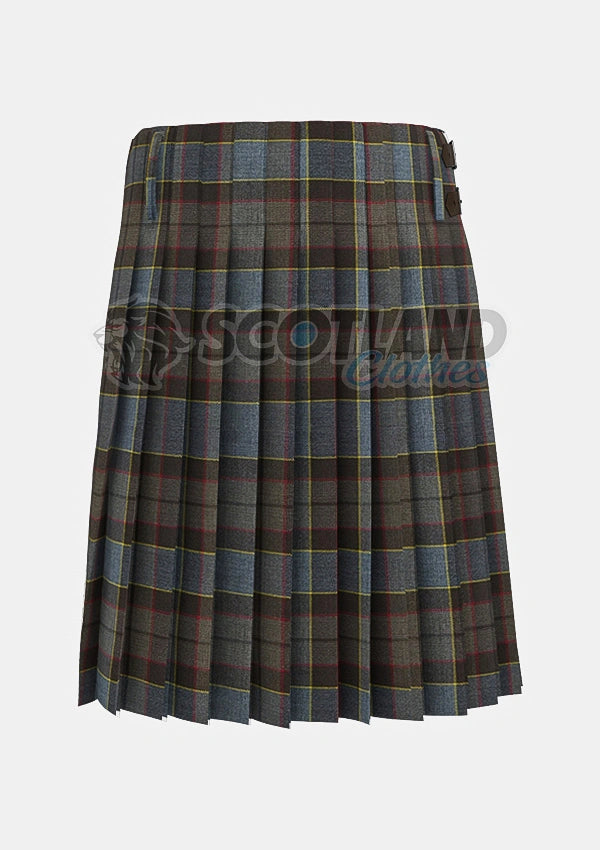 Outlander Tartan Kilt Back