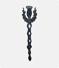 Stylish Scottish Accessories Black Kilt Pin