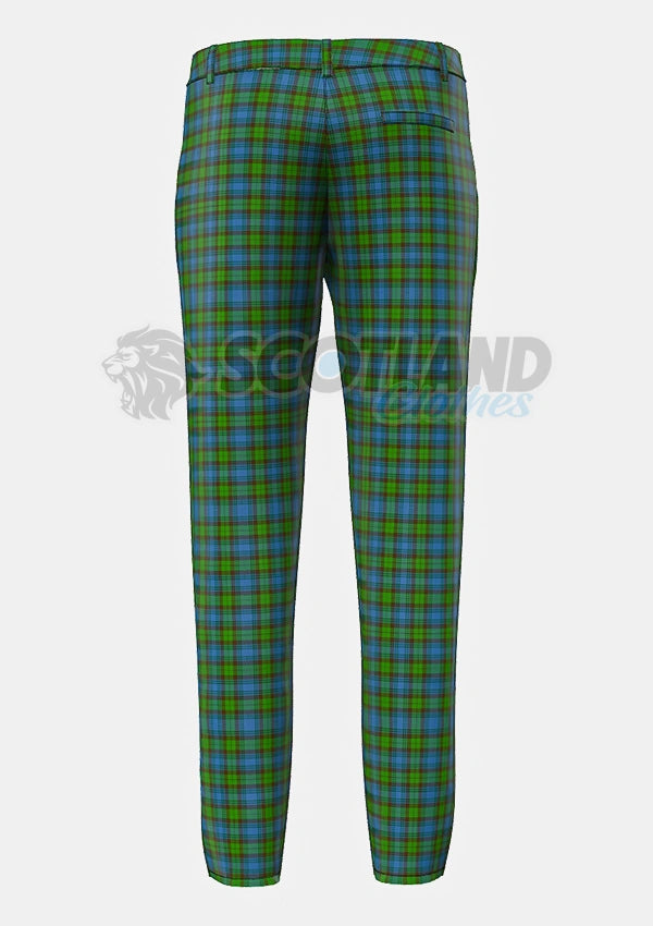 Universal Ancient Tartan Trouser Back