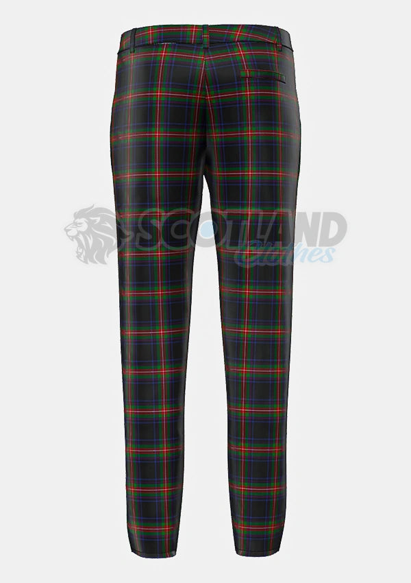 Watt Tartan Trouser Back