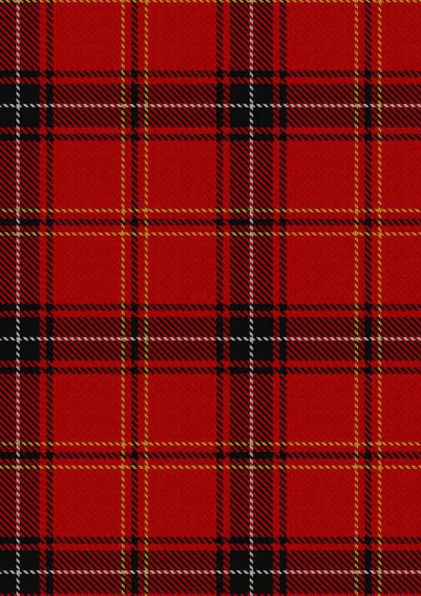 Aberdeen Football Club Tartan Fabric