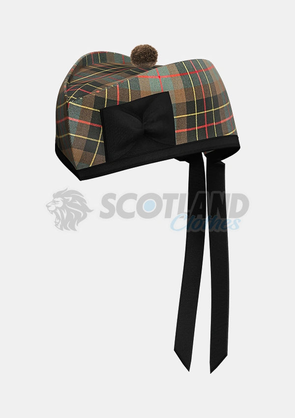 Brodie Hunting Weathered Tartan Glengarry Hats
