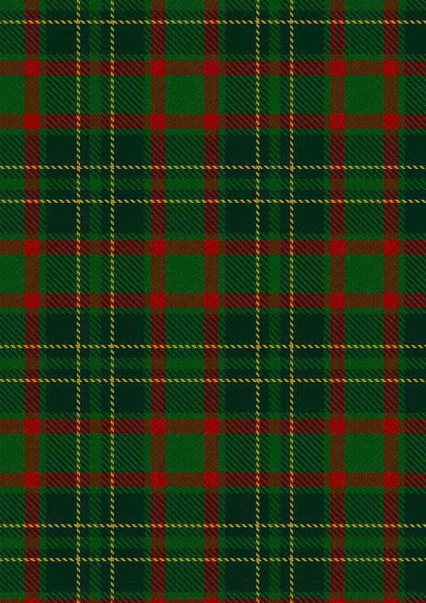 Clan Doyle Tartan Fabric