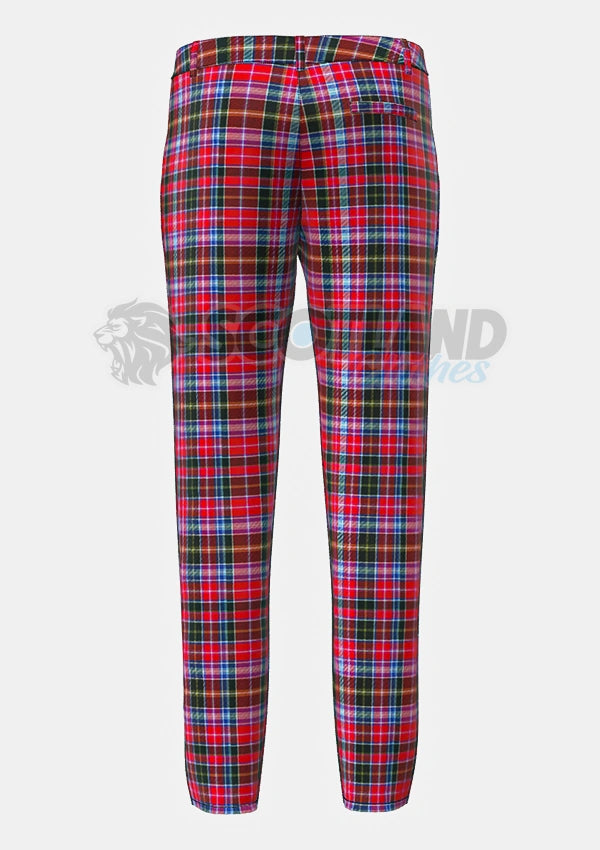 Aberdeen Tartan Trouser Back