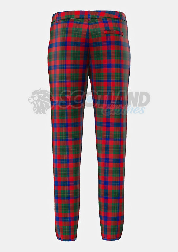 Abernethy Tartan Trouser Back