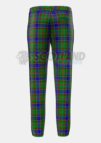 Adams Tartan Trouser Back
