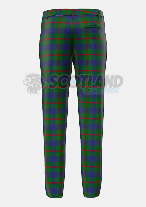 Agnew Tartan Trouser Back