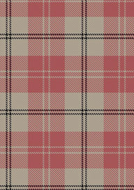 Ailsa Pink Tartan Fabric