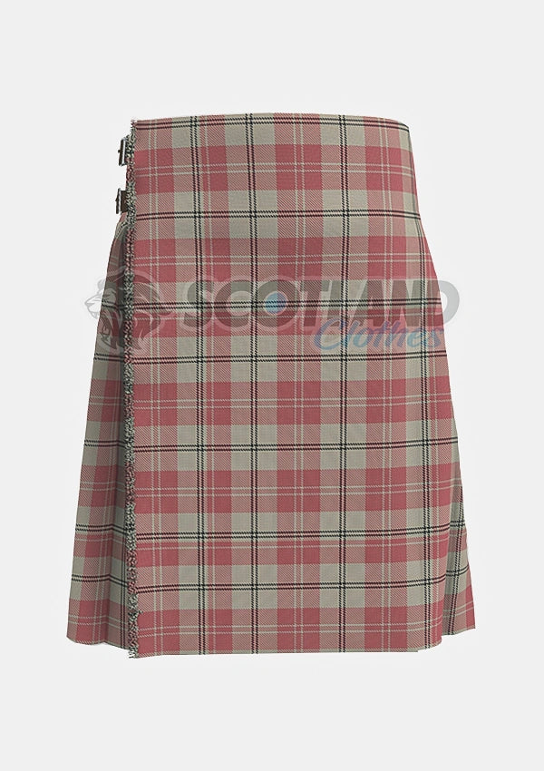 Alisa Pink Tartan Kilt