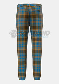 Allan Tartan Trouser Back