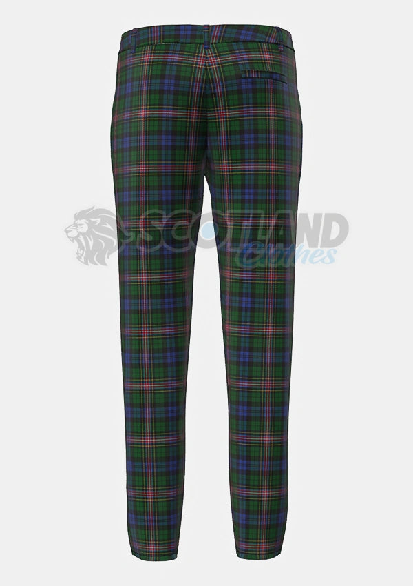 Allison Tartan Trouser Back