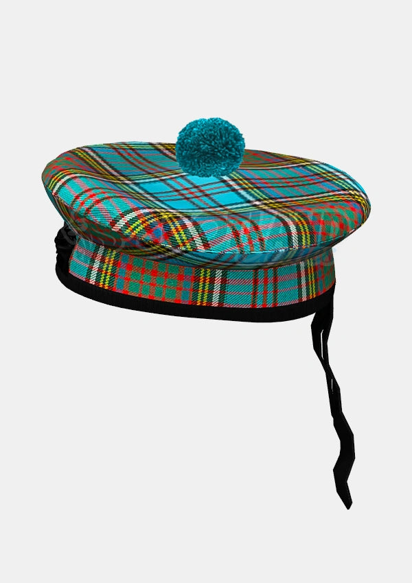 Anderson Tartan Balmoral Hat Front Side