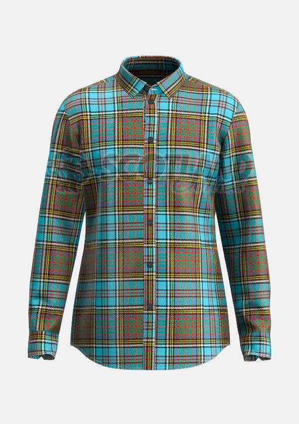 Anderson Tartan Shirt Front