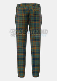 Antrim County Tartan Trouser Back