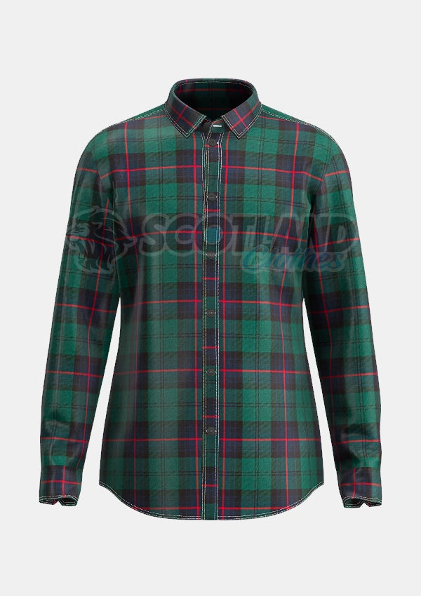 Armstrong Tartan Shirt Front