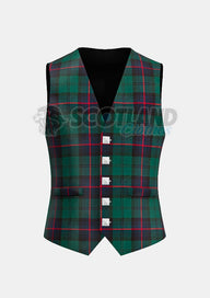 Armstrong Tartan Waistcoat Front