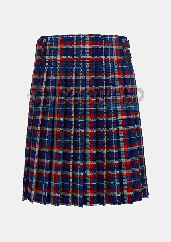 Auld Alliance Tartan Kilt Back