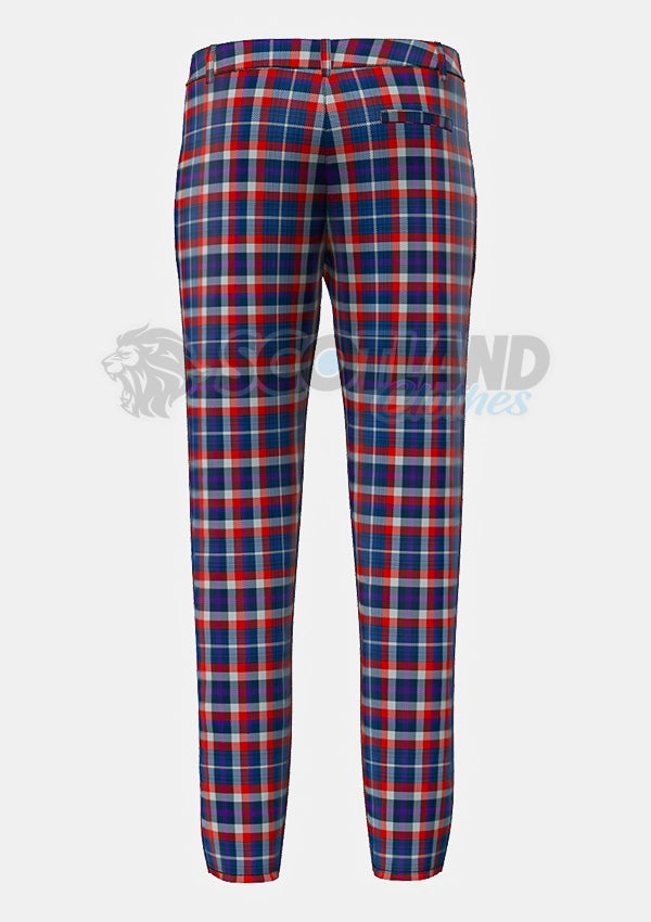 Auld Alliance Tartan Trouser Back