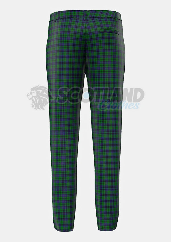 Austin Tartan Trouser Back