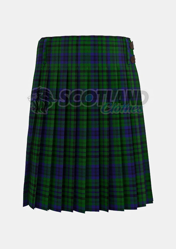 Bailey Tartan Kilt Back