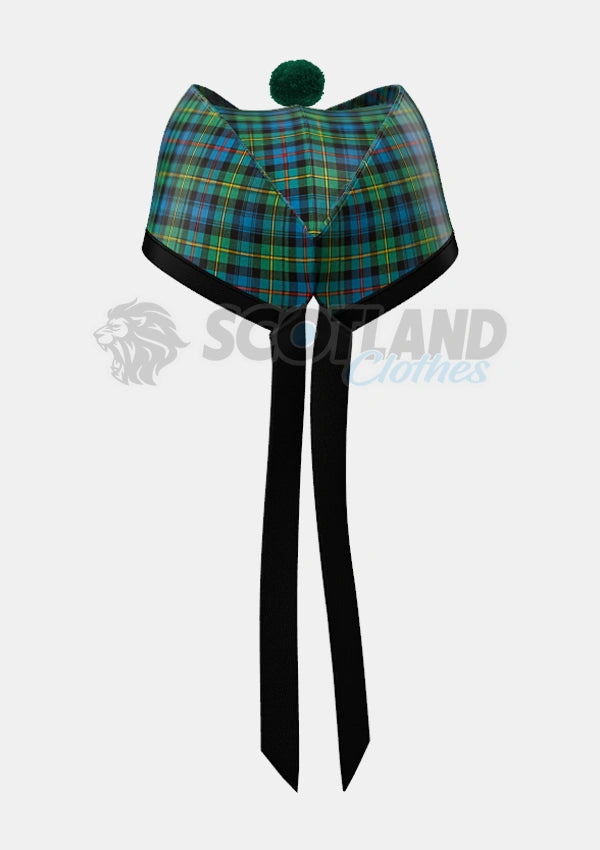 Baillie Tartan Glengarry Hat Back