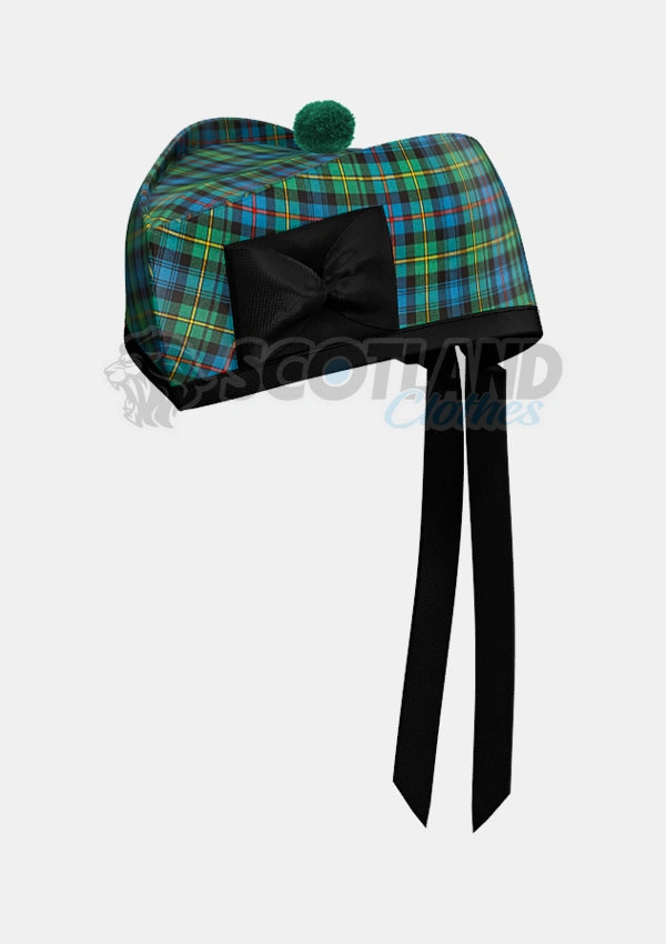 Baillie Tartan Glengarry Hat Front