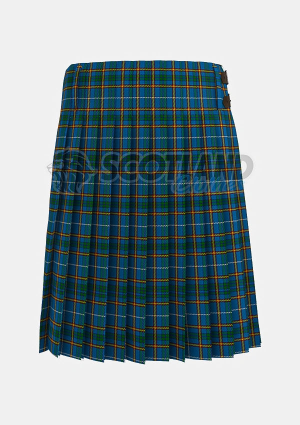 Bains of Caithness Tartan Kilt Back