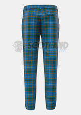 Bains of Caithness Tartan Trouser Back