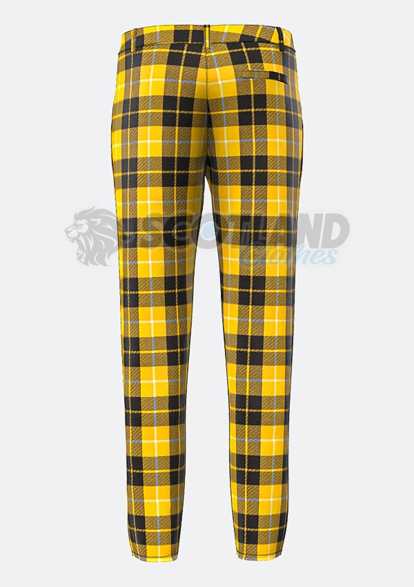 Barclay Tartan Trouser Back