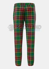 Baxter Tartan Trouser Back