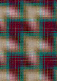 Beach & Berry Tartan Fabric