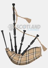 Beige Tartan Bagpipe