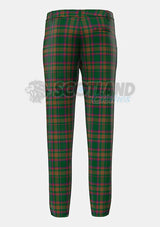 Berry Tribute Tartan Trouser Back