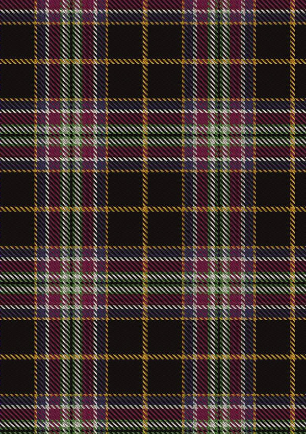 Bird Family Tartan Fabric